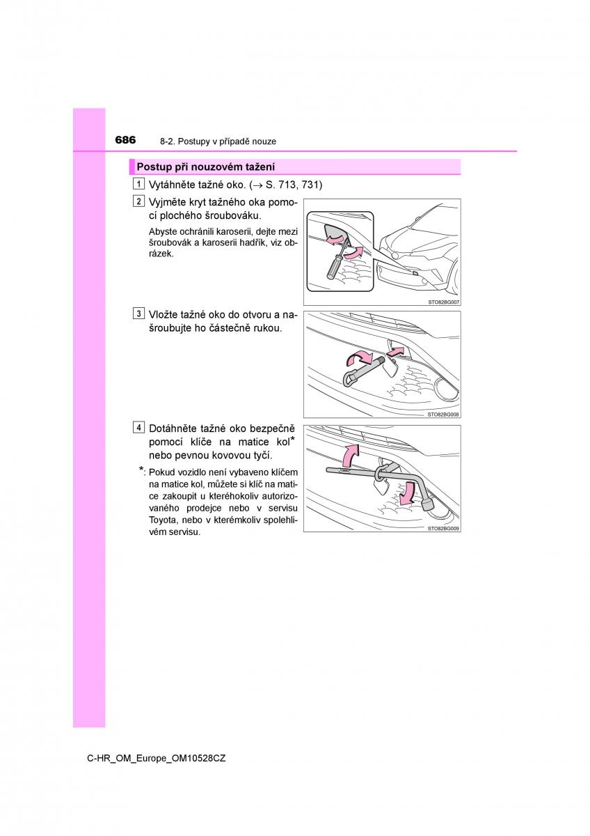 Toyota C HR navod k obsludze / page 686