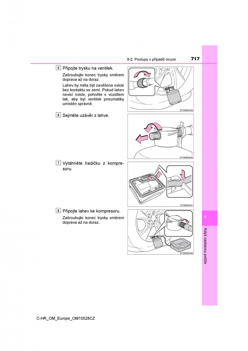 Toyota C HR navod k obsludze / page 717