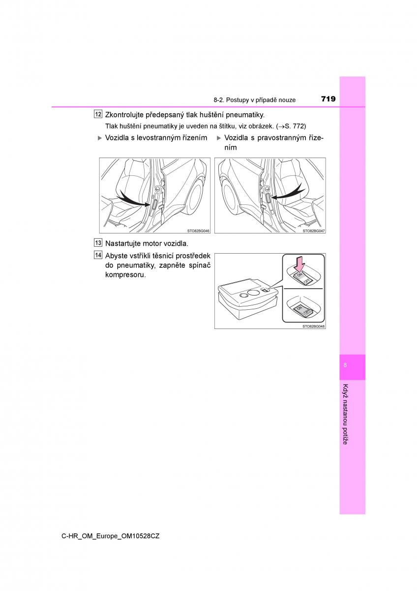 Toyota C HR navod k obsludze / page 719