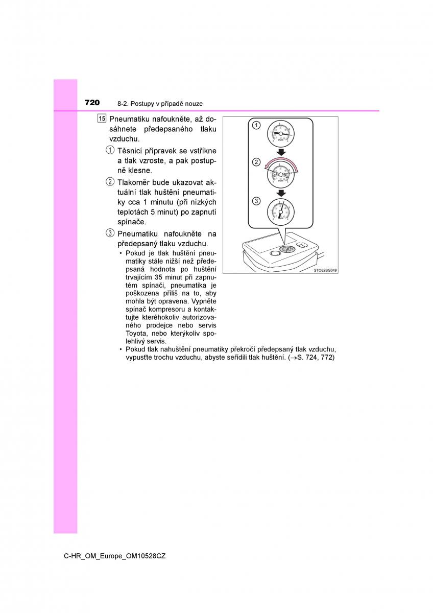 Toyota C HR navod k obsludze / page 720