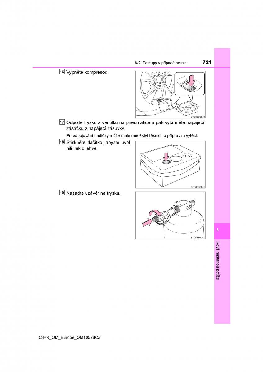 Toyota C HR navod k obsludze / page 721