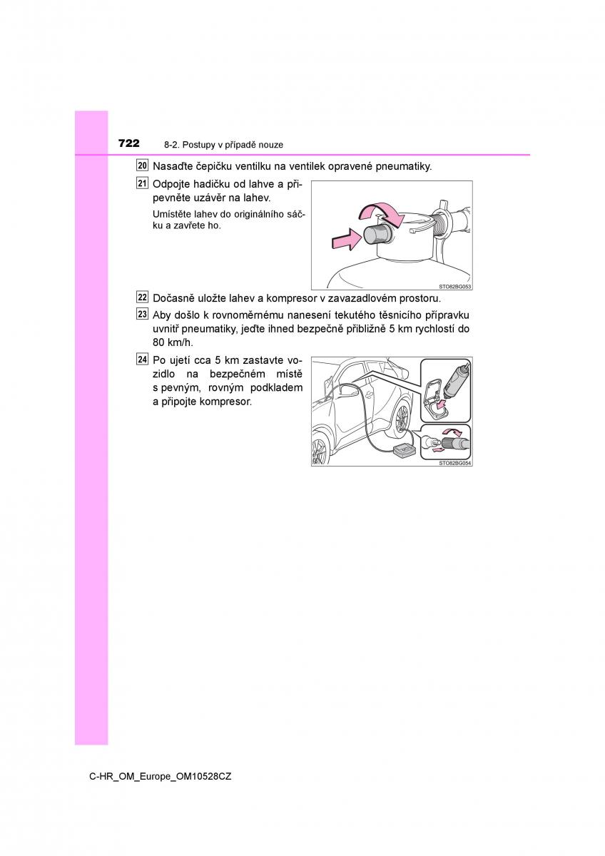 Toyota C HR navod k obsludze / page 722