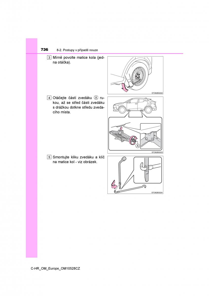 Toyota C HR navod k obsludze / page 736