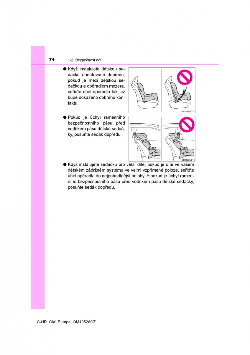 Toyota C HR navod k obsludze / page 74