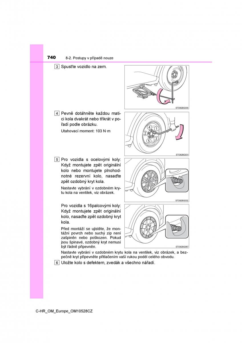 Toyota C HR navod k obsludze / page 740