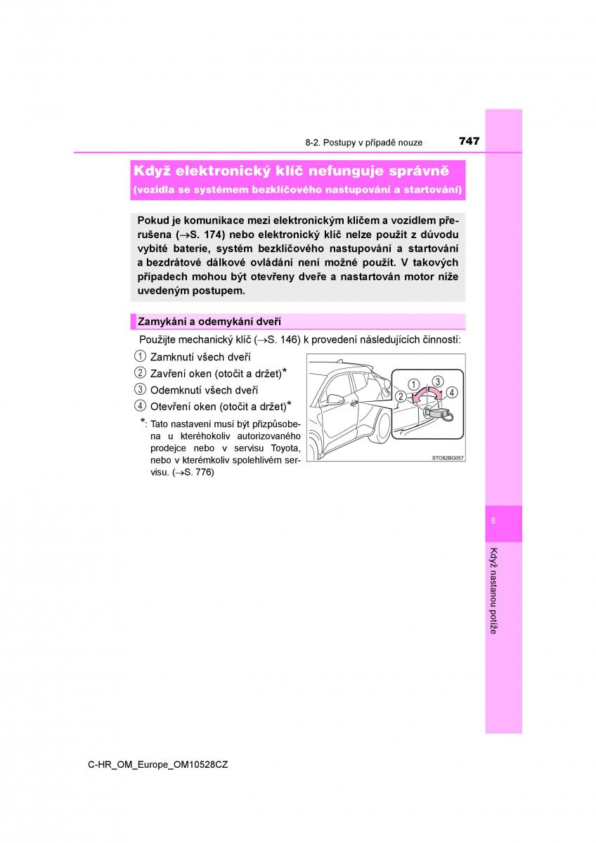 Toyota C HR navod k obsludze / page 747