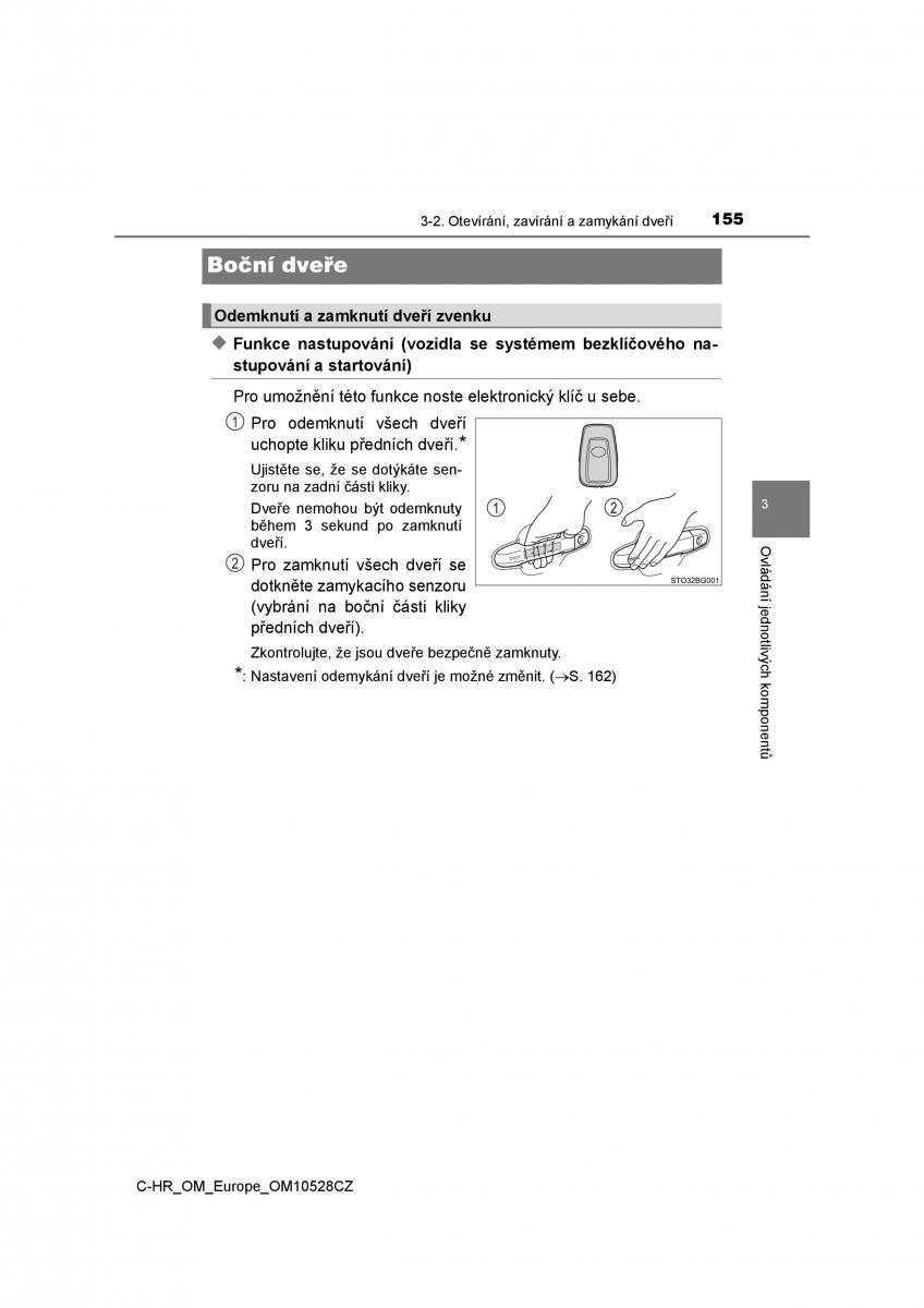 Toyota C HR navod k obsludze / page 155