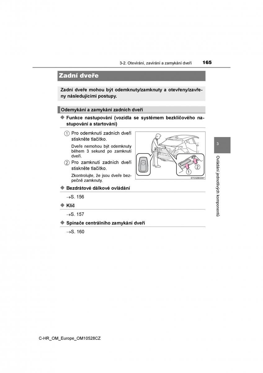 Toyota C HR navod k obsludze / page 165