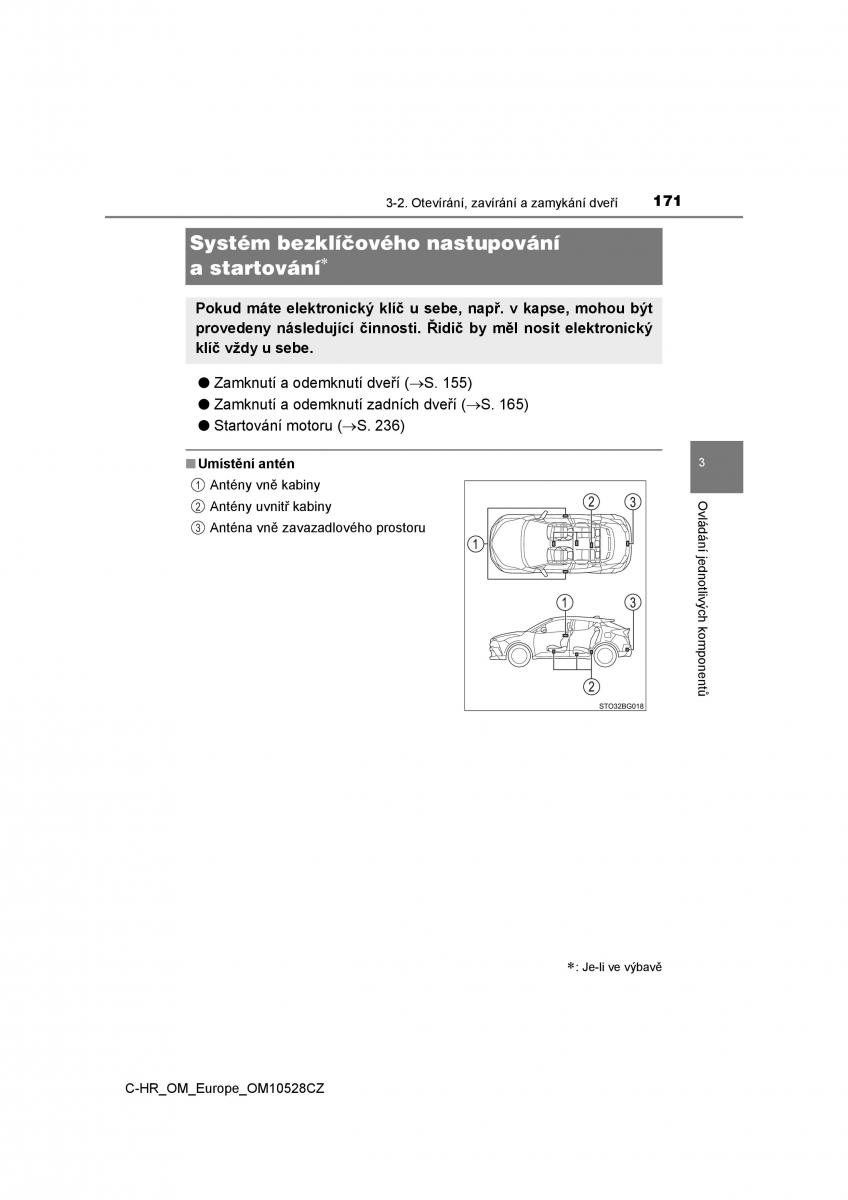 Toyota C HR navod k obsludze / page 171