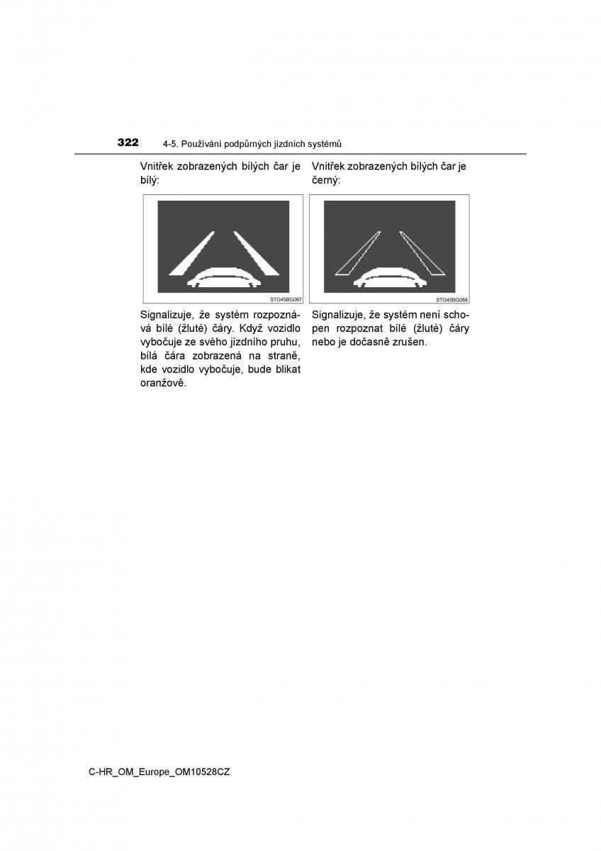 Toyota C HR navod k obsludze / page 322