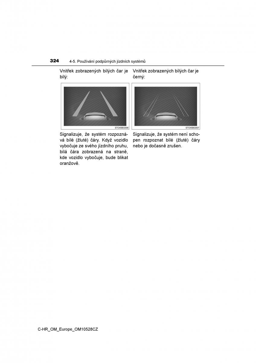 Toyota C HR navod k obsludze / page 324