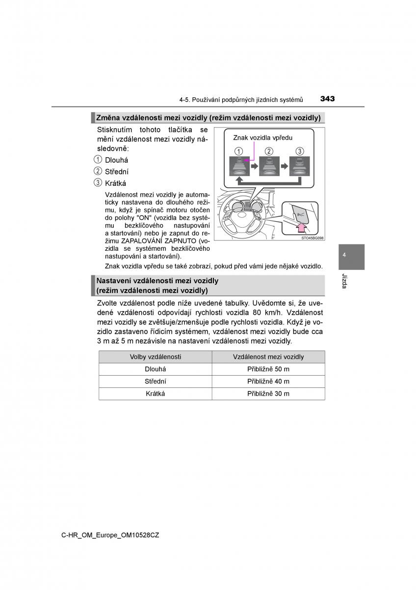 Toyota C HR navod k obsludze / page 343