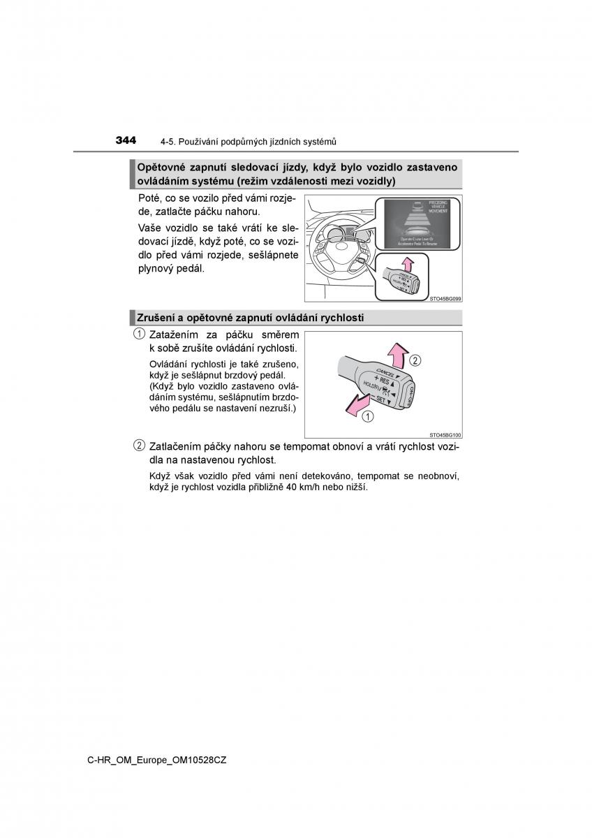 Toyota C HR navod k obsludze / page 344