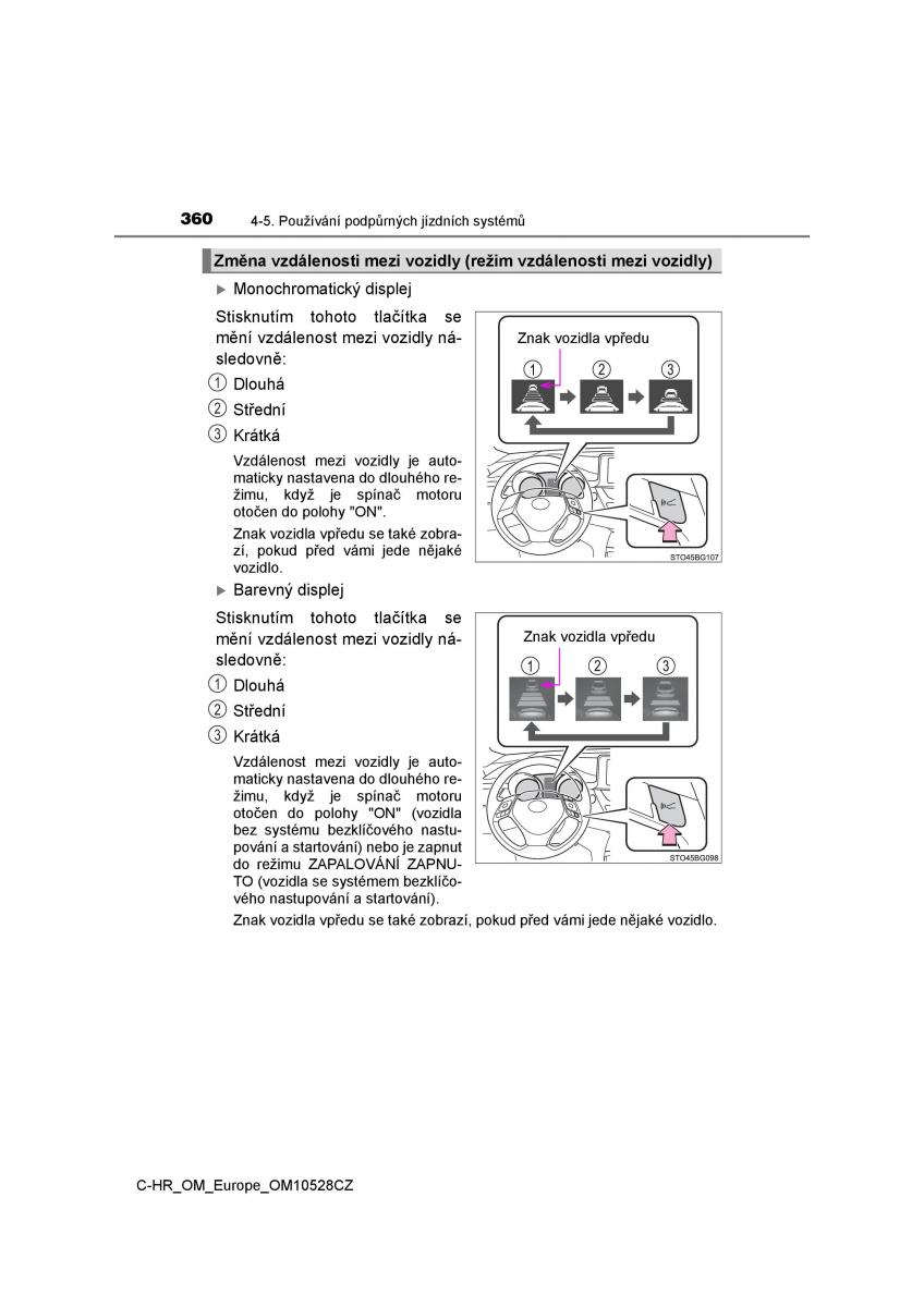 Toyota C HR navod k obsludze / page 360