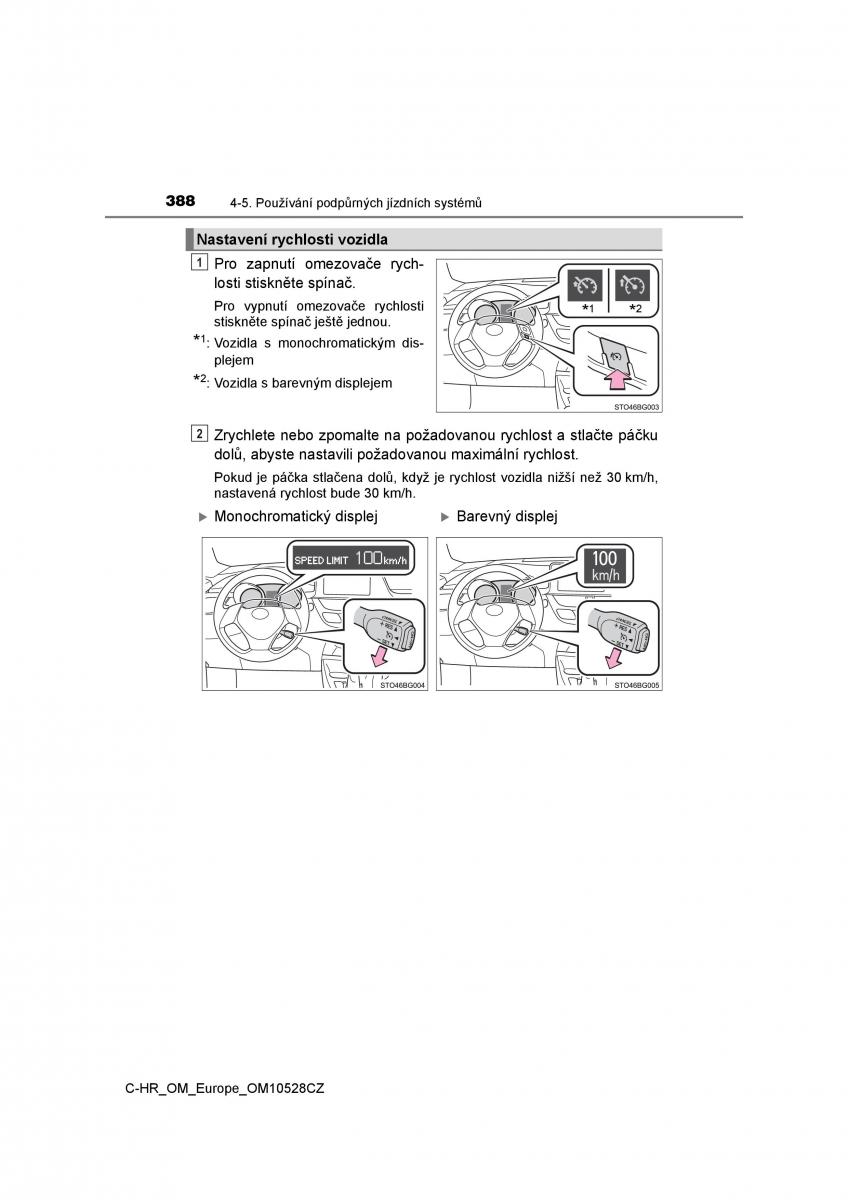 Toyota C HR navod k obsludze / page 388