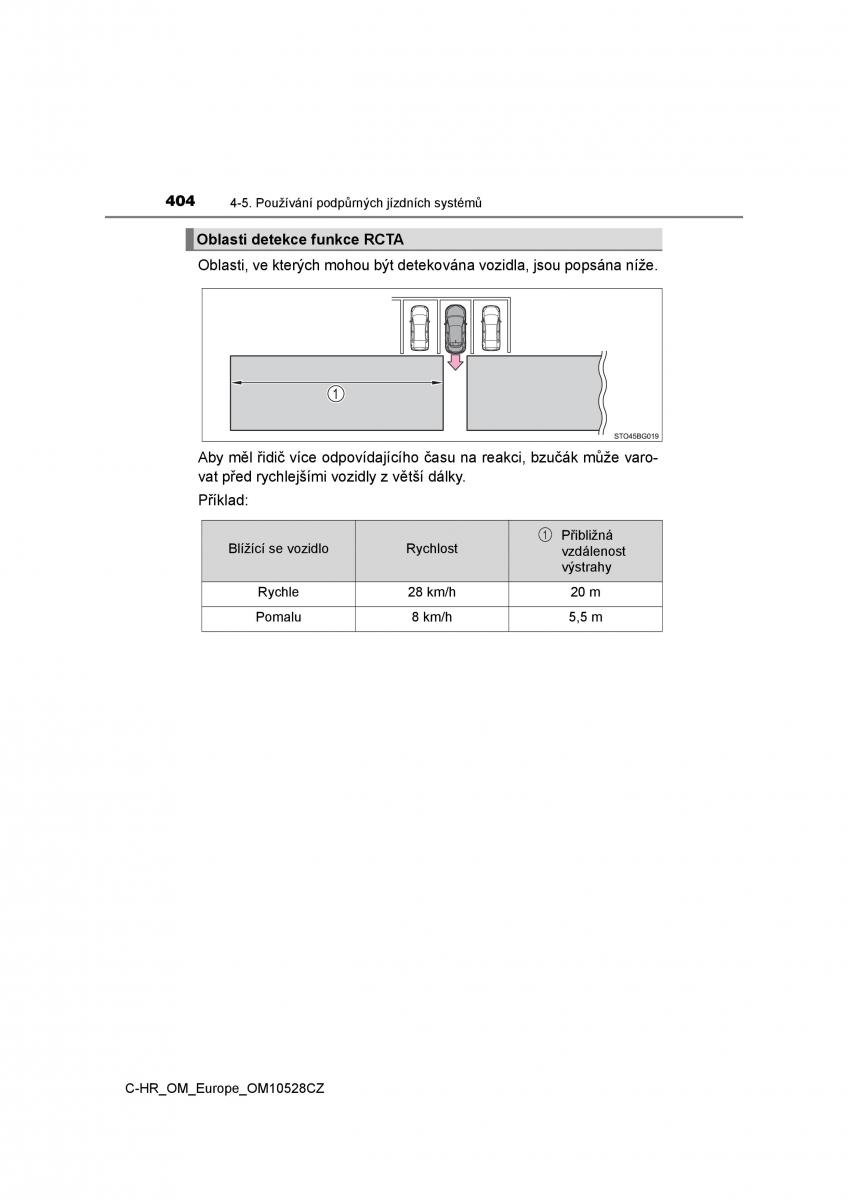 Toyota C HR navod k obsludze / page 404