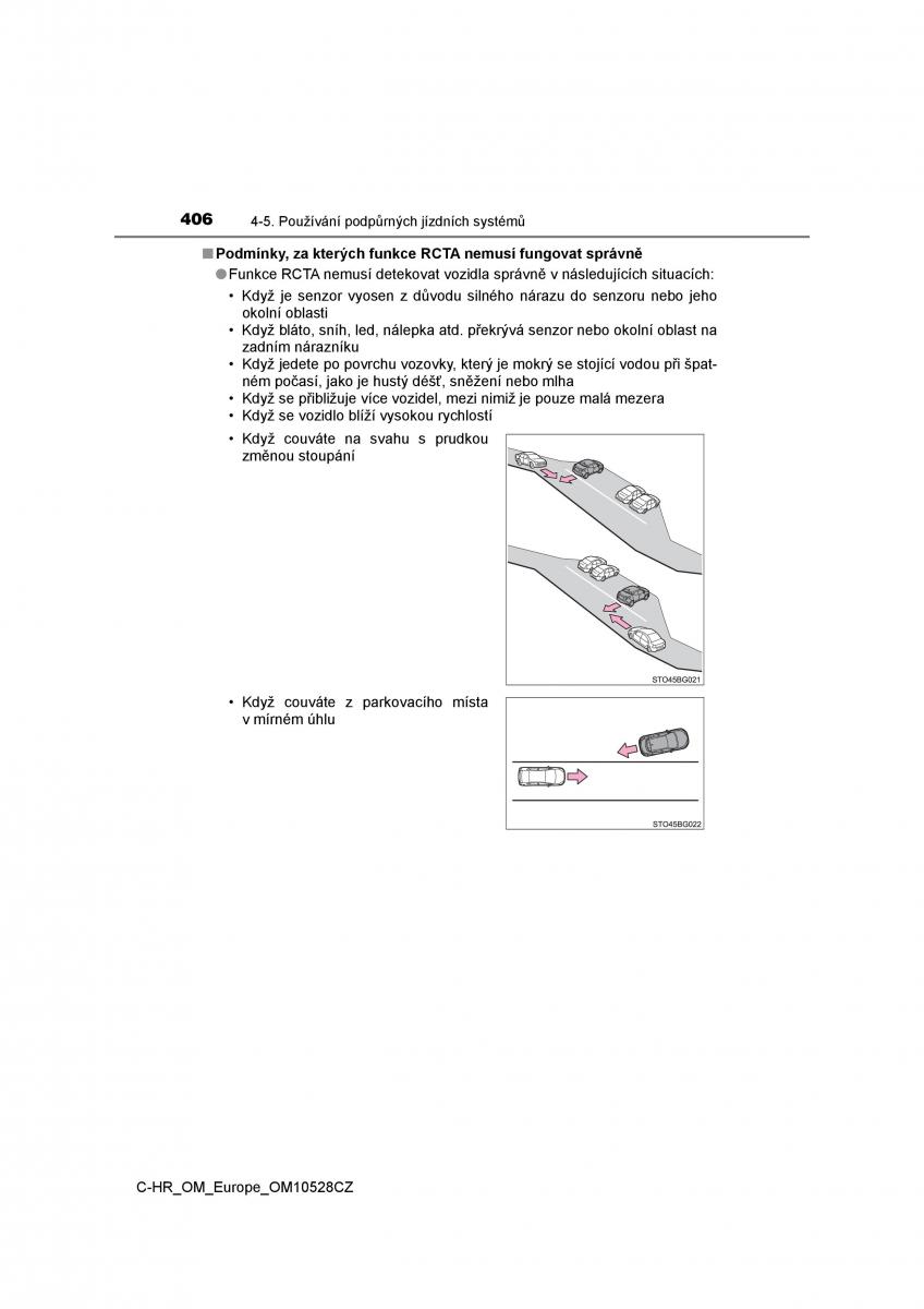 Toyota C HR navod k obsludze / page 406