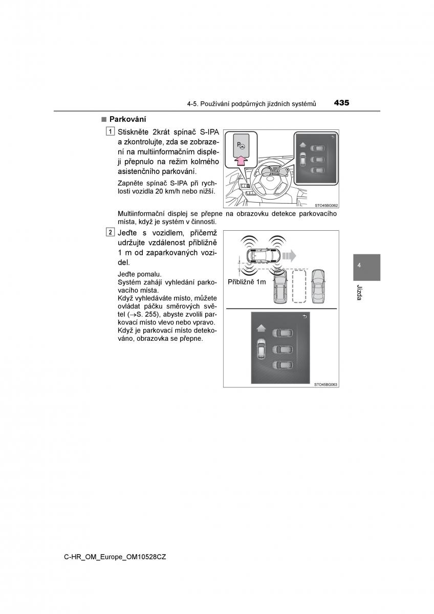 Toyota C HR navod k obsludze / page 435