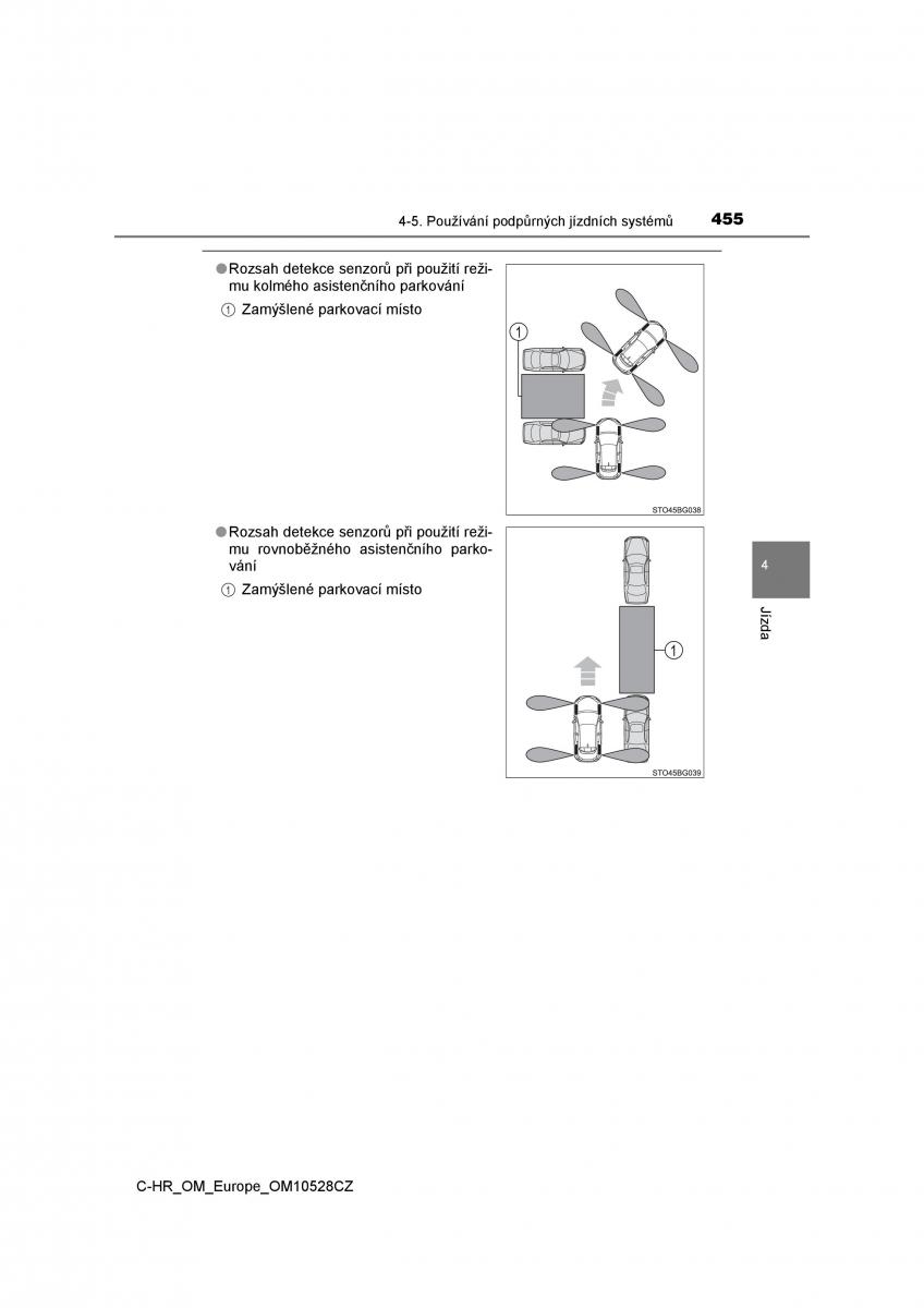 Toyota C HR navod k obsludze / page 455