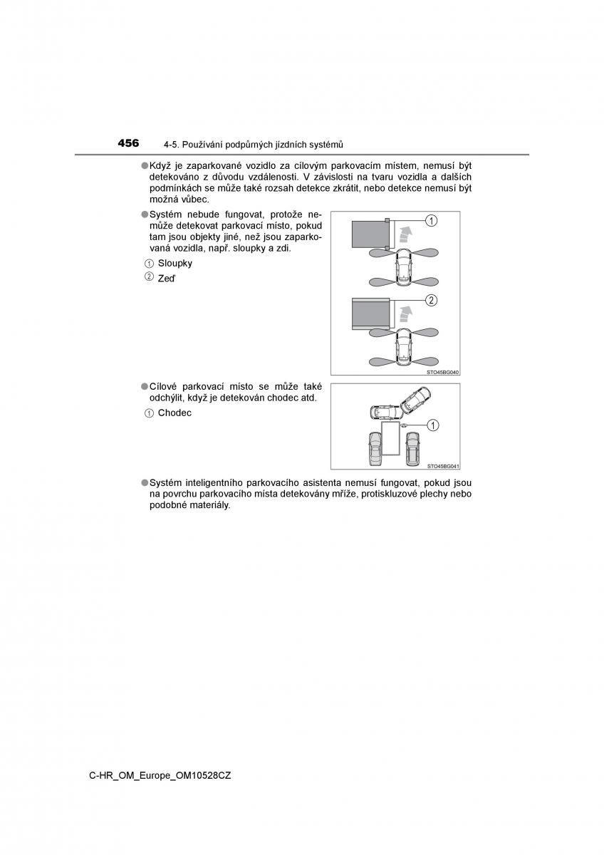 Toyota C HR navod k obsludze / page 456