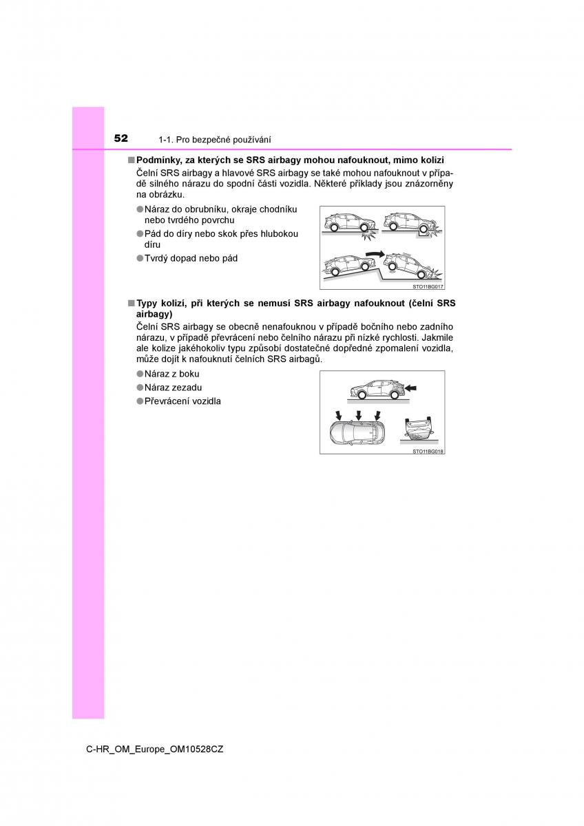 Toyota C HR navod k obsludze / page 52