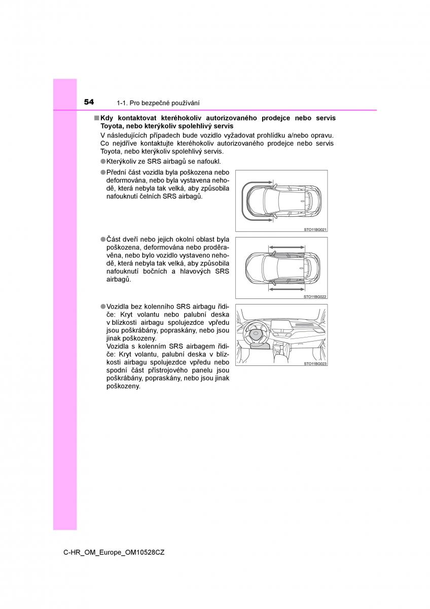 Toyota C HR navod k obsludze / page 54