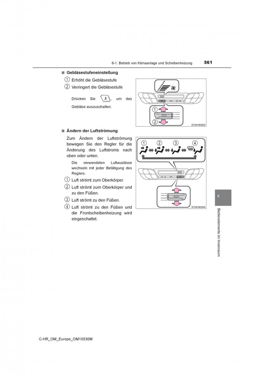 Toyota C HR Handbuch / page 561