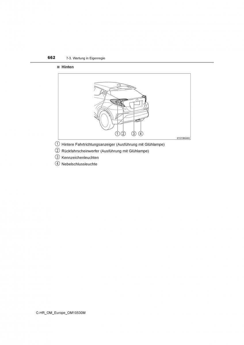 Toyota C HR Handbuch / page 662