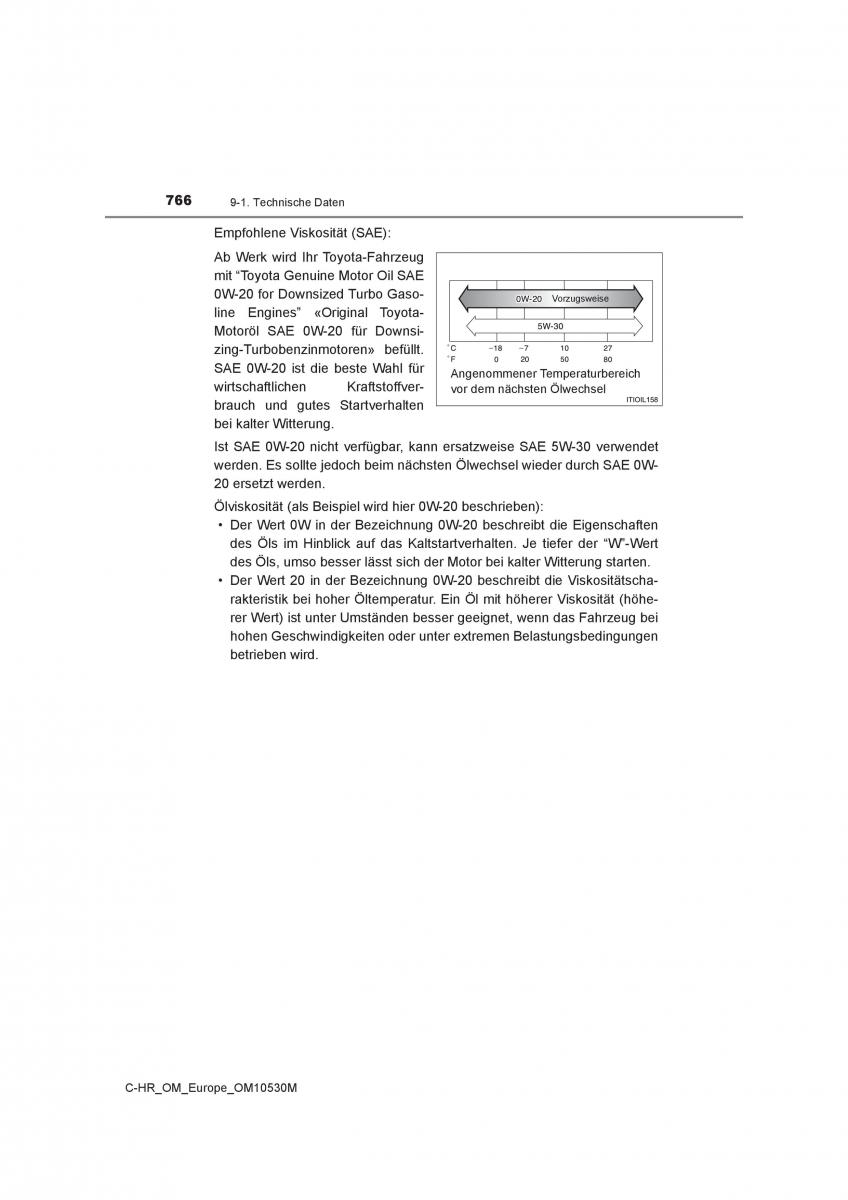 Toyota C HR Handbuch / page 766