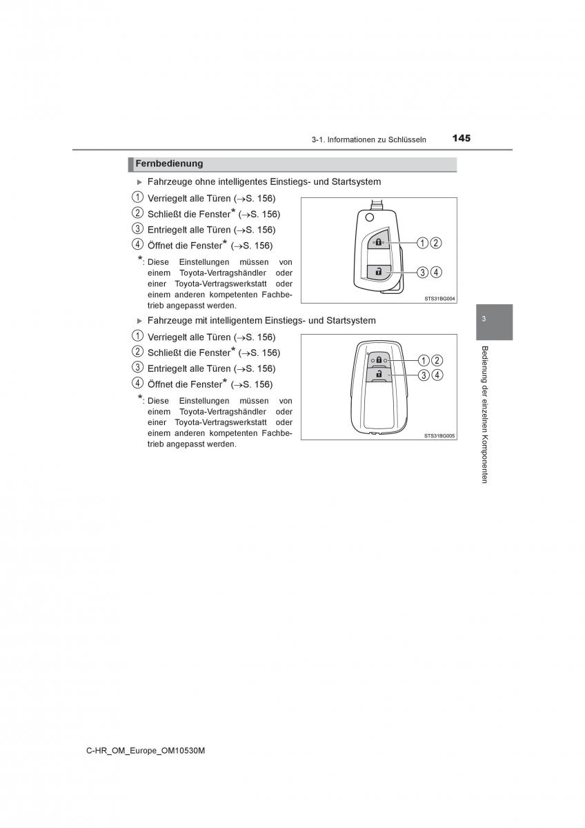 Toyota C HR Handbuch / page 145