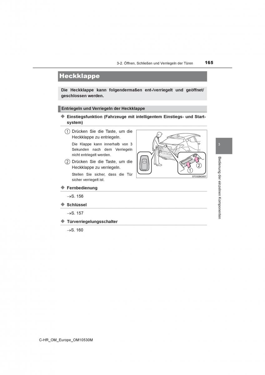 Toyota C HR Handbuch / page 165