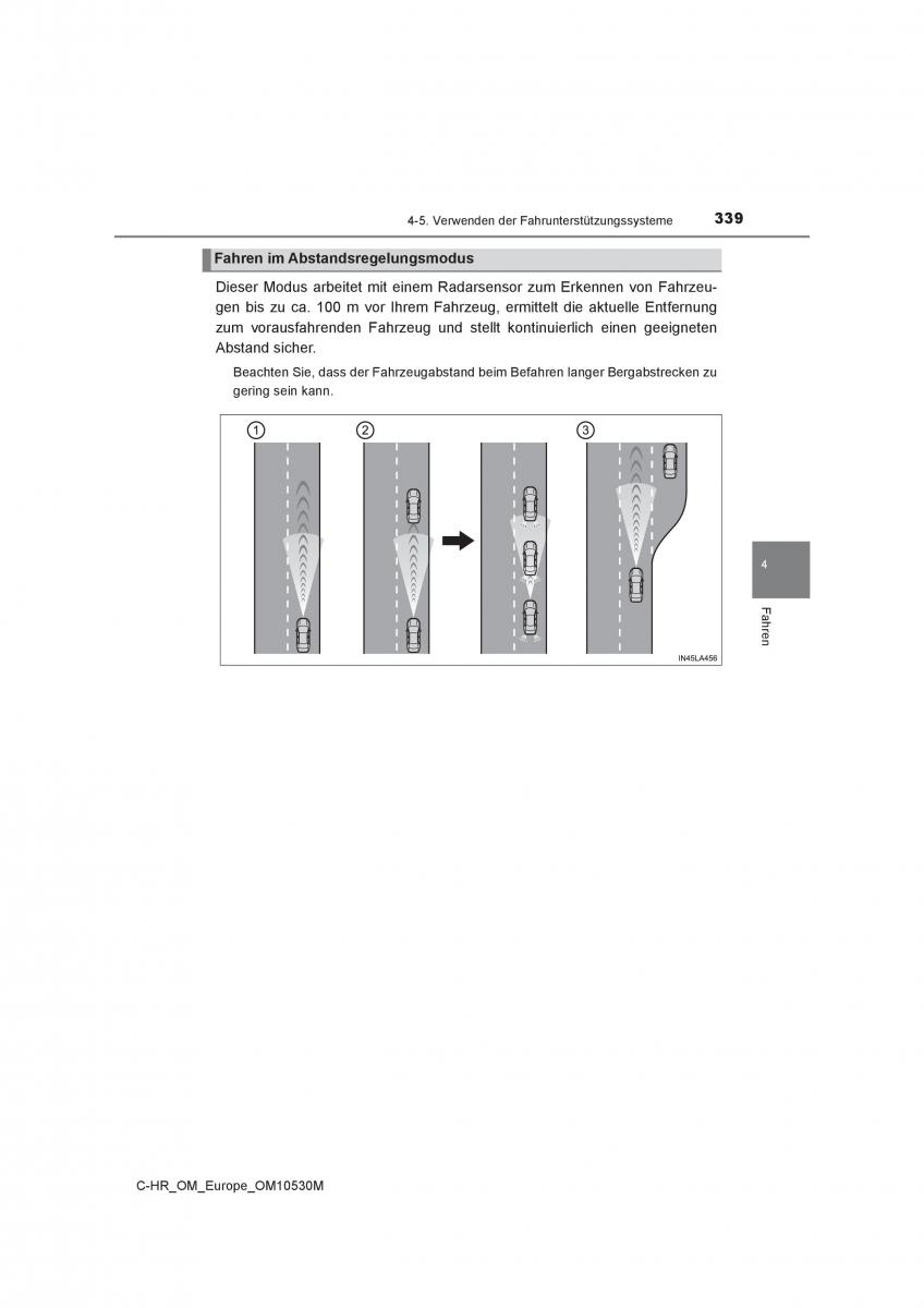 Toyota C HR Handbuch / page 339