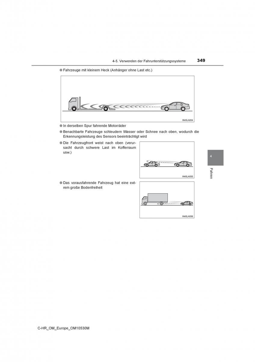 Toyota C HR Handbuch / page 349