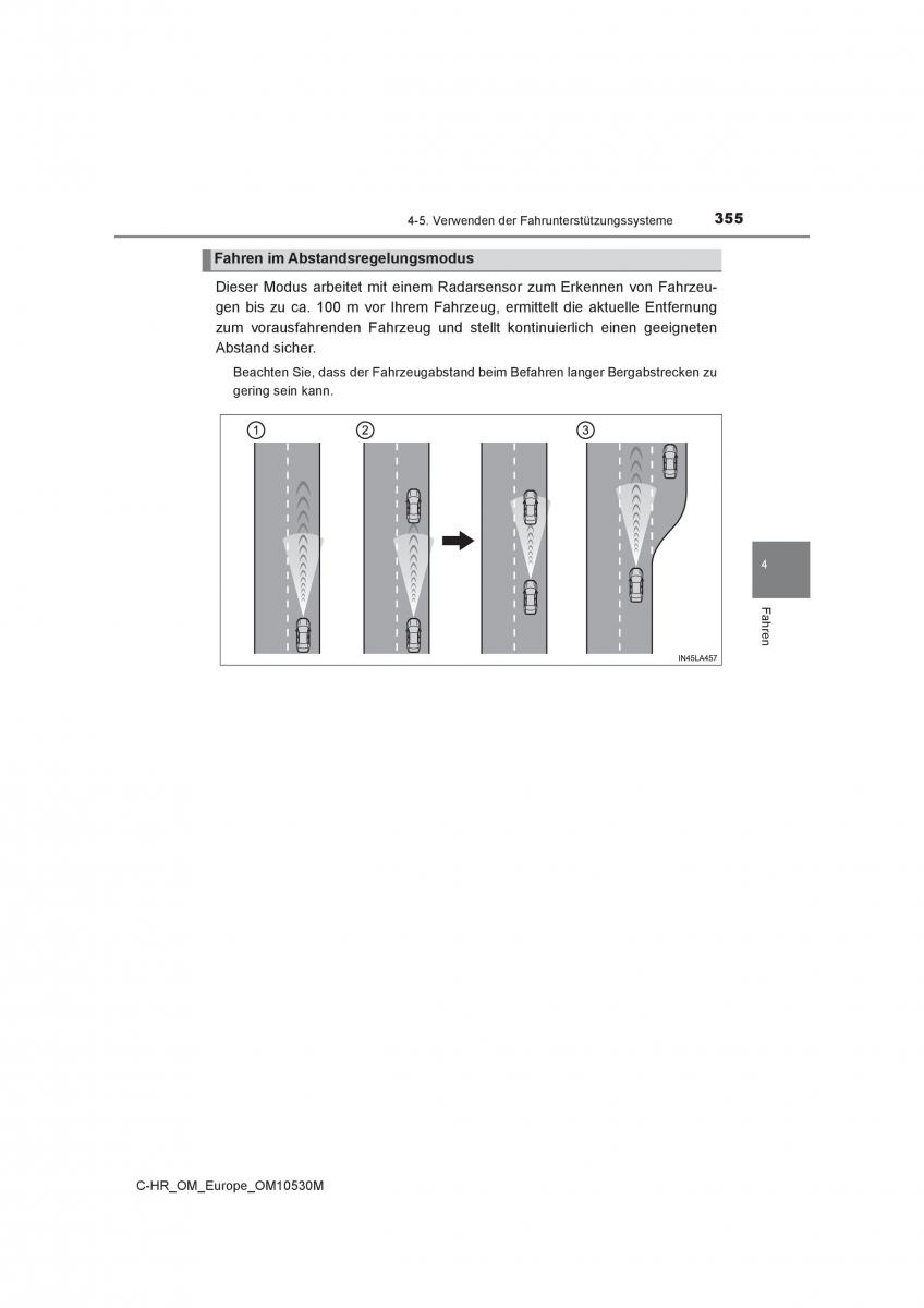 Toyota C HR Handbuch / page 355