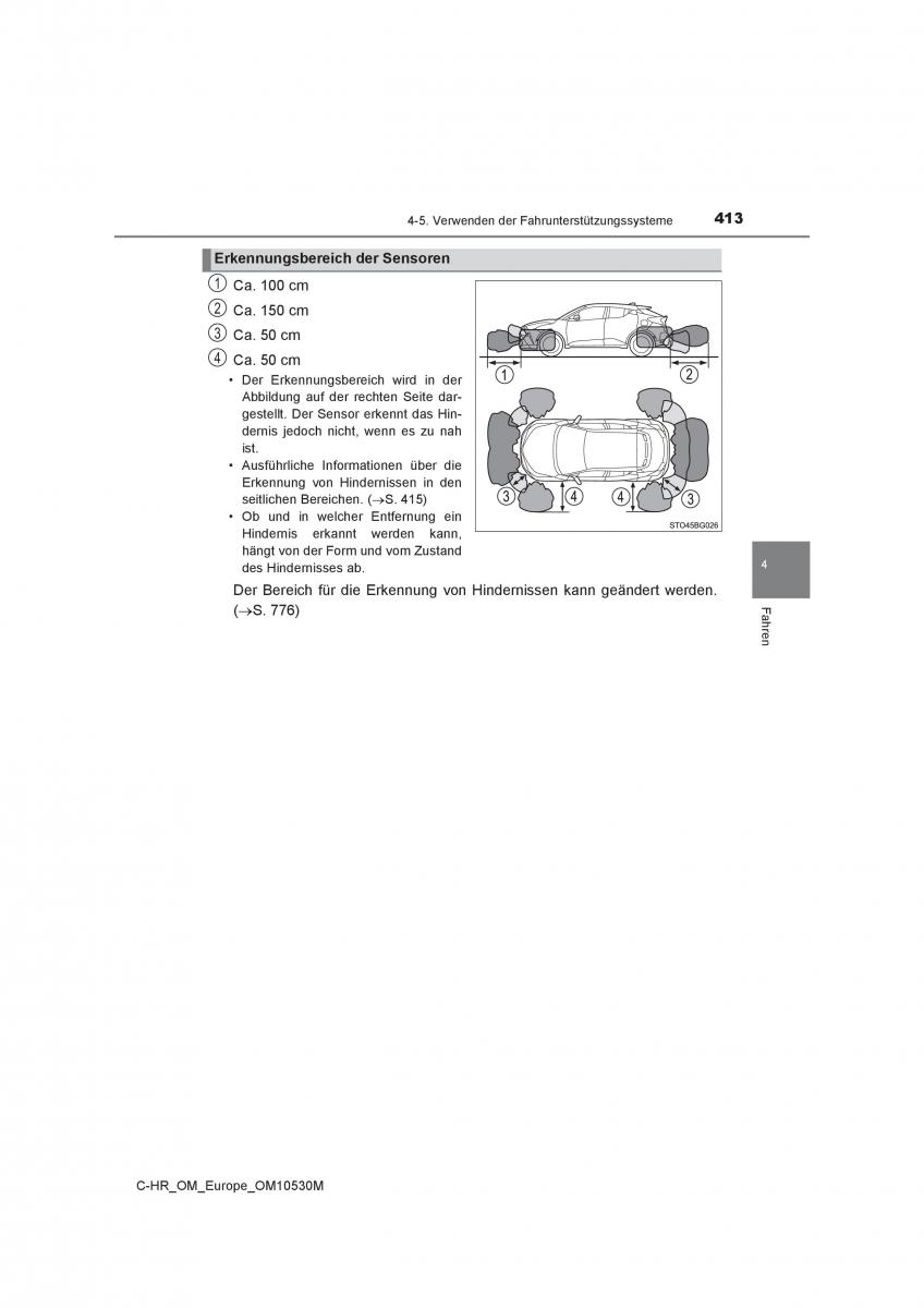 Toyota C HR Handbuch / page 413