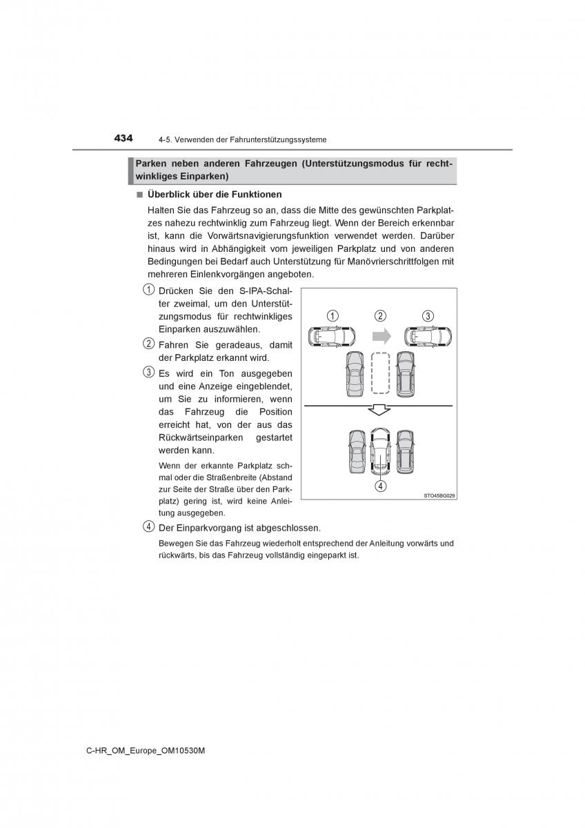 Toyota C HR Handbuch / page 434