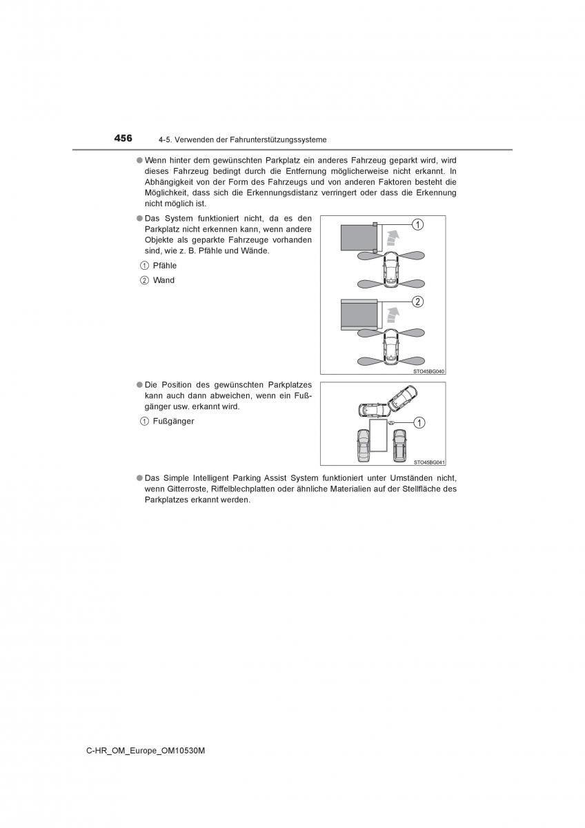 Toyota C HR Handbuch / page 456