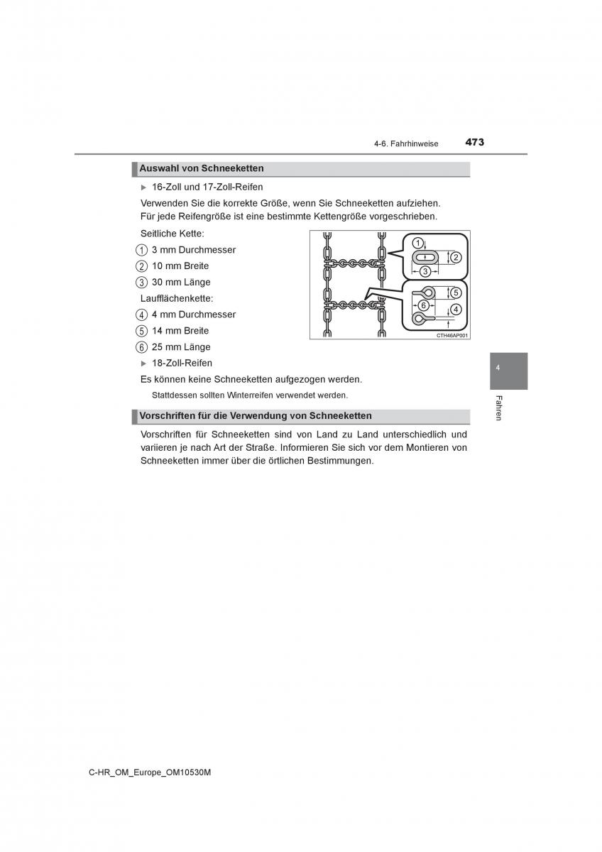 Toyota C HR Handbuch / page 473