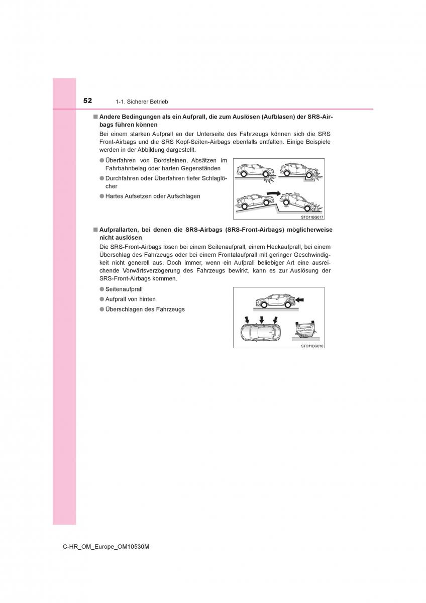 Toyota C HR Handbuch / page 52