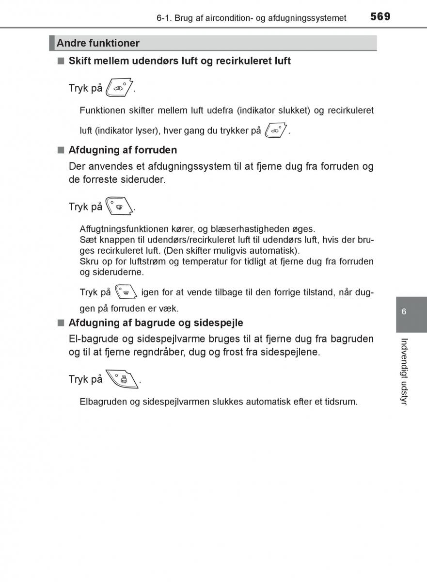 Toyota C HR Bilens instruktionsbog / page 569