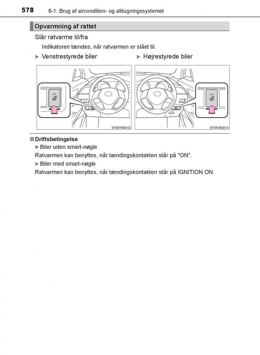 Toyota C HR Bilens instruktionsbog / page 578