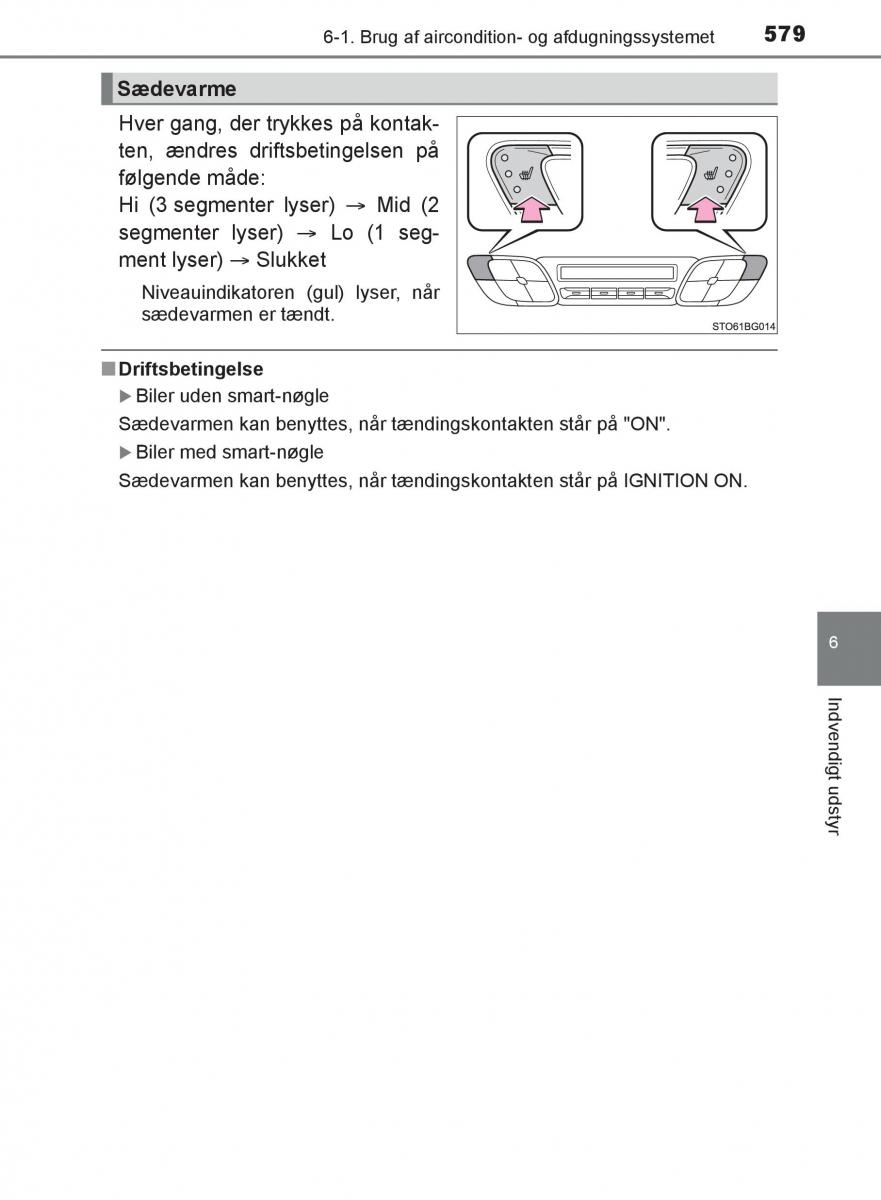 Toyota C HR Bilens instruktionsbog / page 579