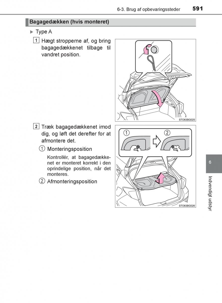 Toyota C HR Bilens instruktionsbog / page 591