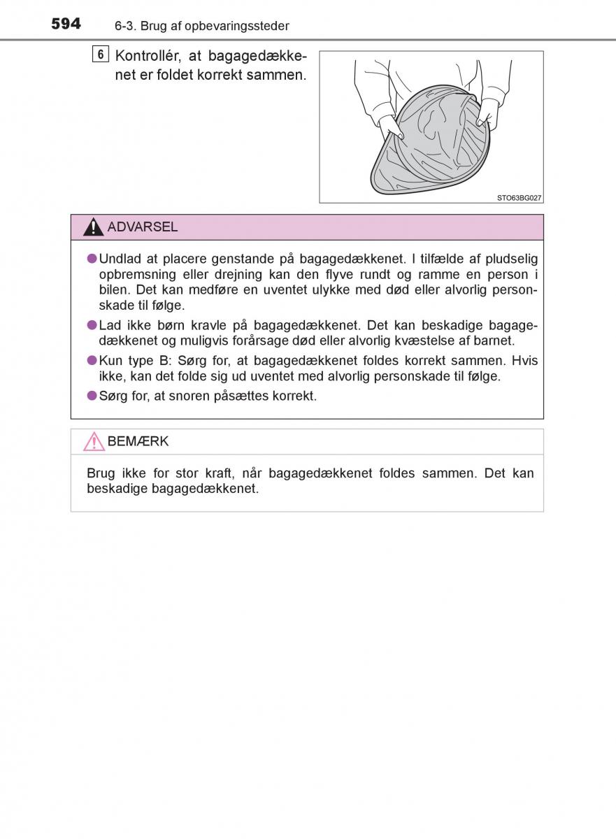 Toyota C HR Bilens instruktionsbog / page 594