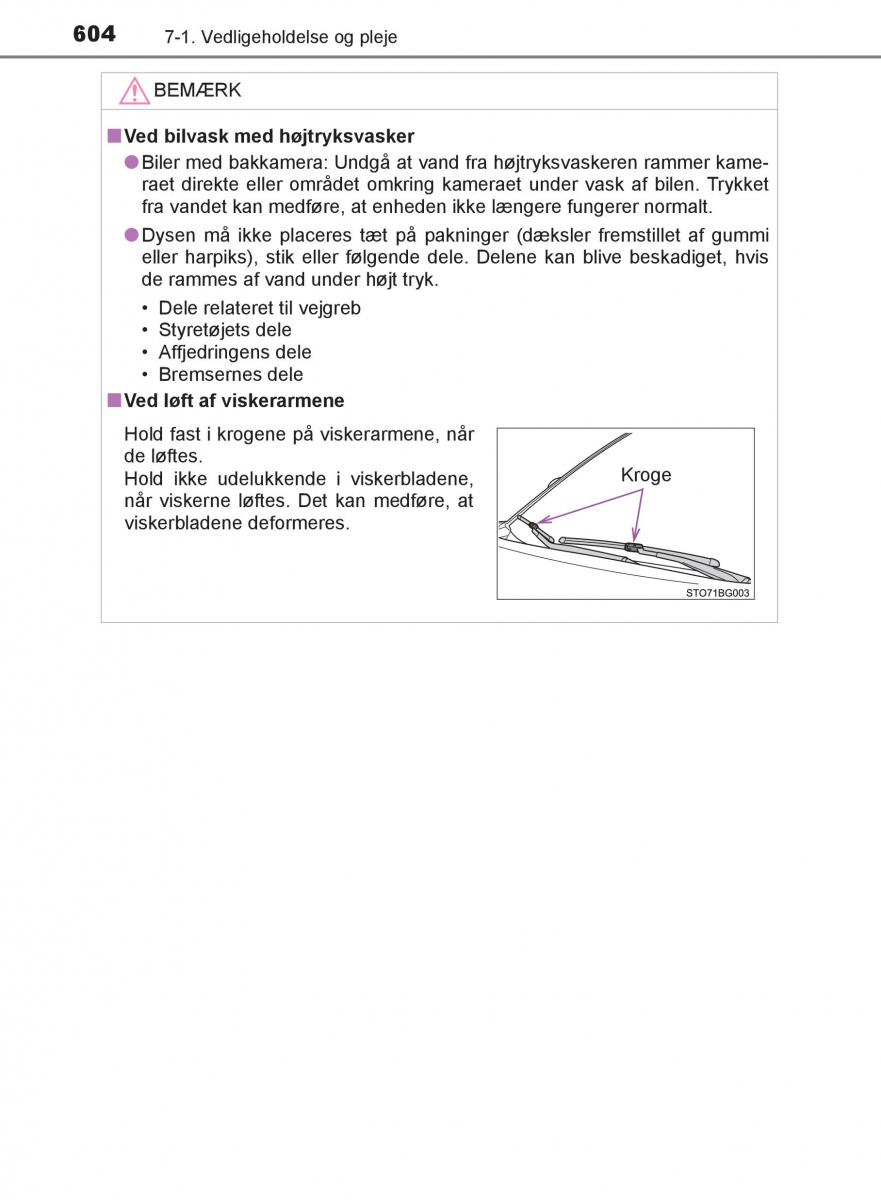 Toyota C HR Bilens instruktionsbog / page 604