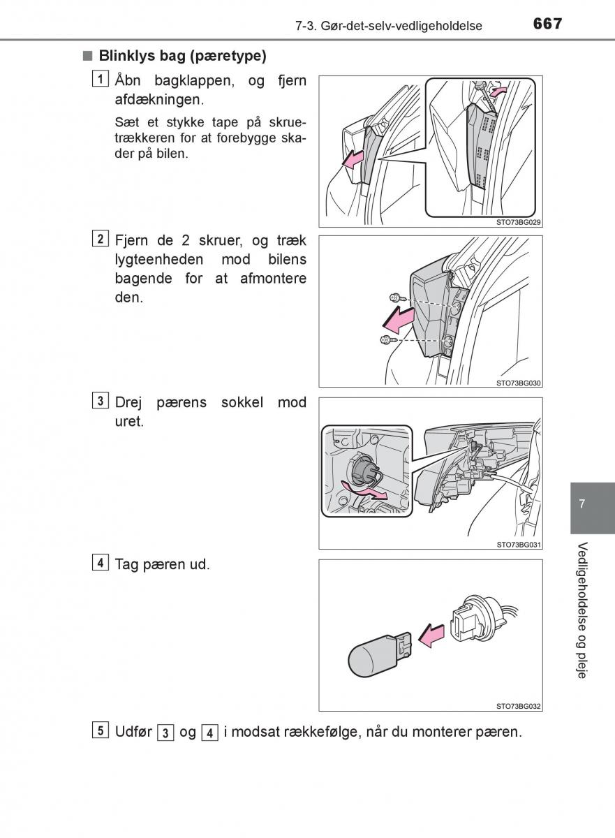 Toyota C HR Bilens instruktionsbog / page 667