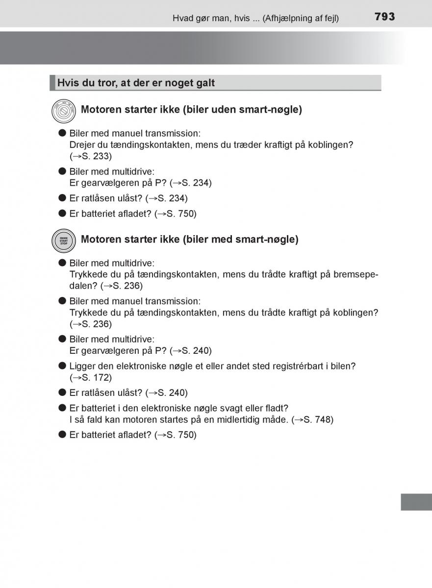 Toyota C HR Bilens instruktionsbog / page 793