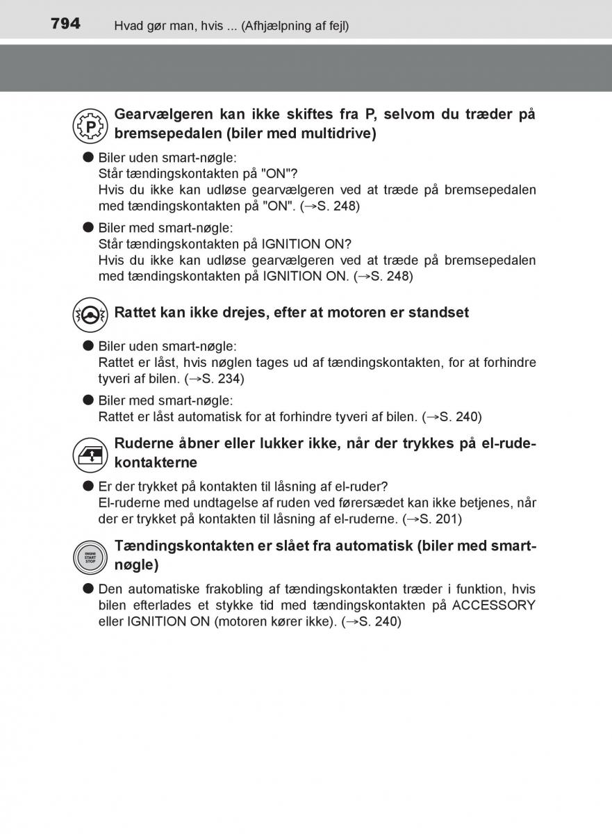 Toyota C HR Bilens instruktionsbog / page 794