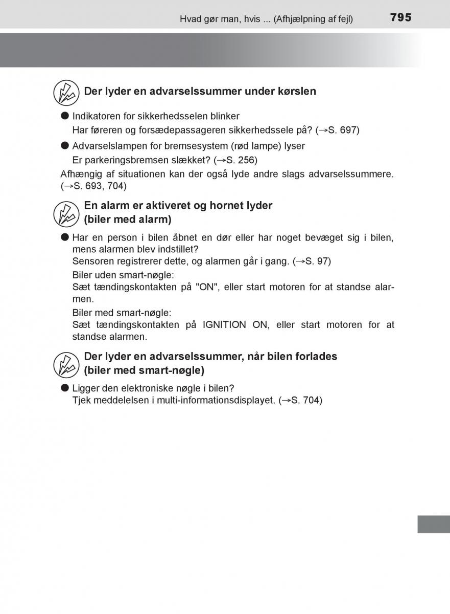 Toyota C HR Bilens instruktionsbog / page 795