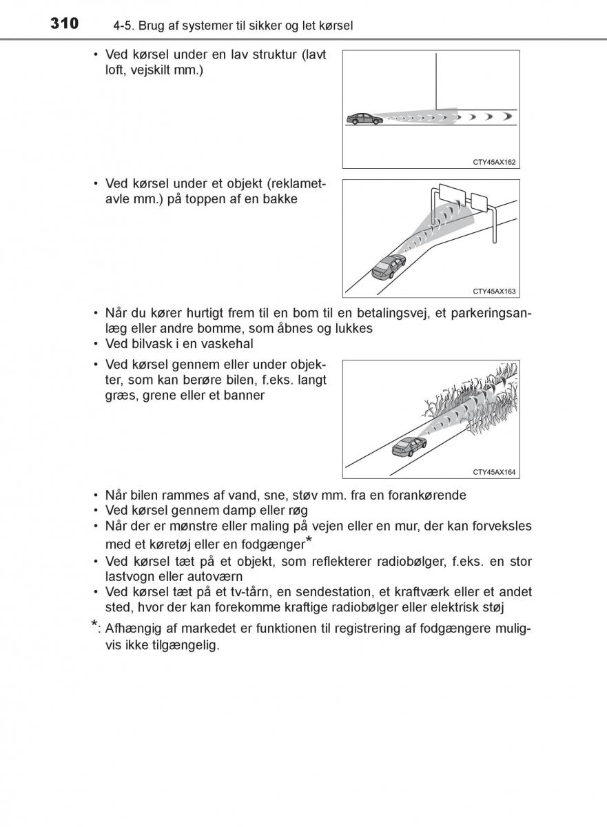 Toyota C HR Bilens instruktionsbog / page 310